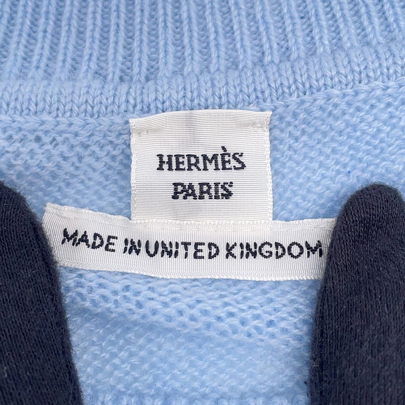 エルメス ニット ランセーニュ・デュ・セリエ カシミヤ レディースサイズ40 HERMES ノースリーブニット
