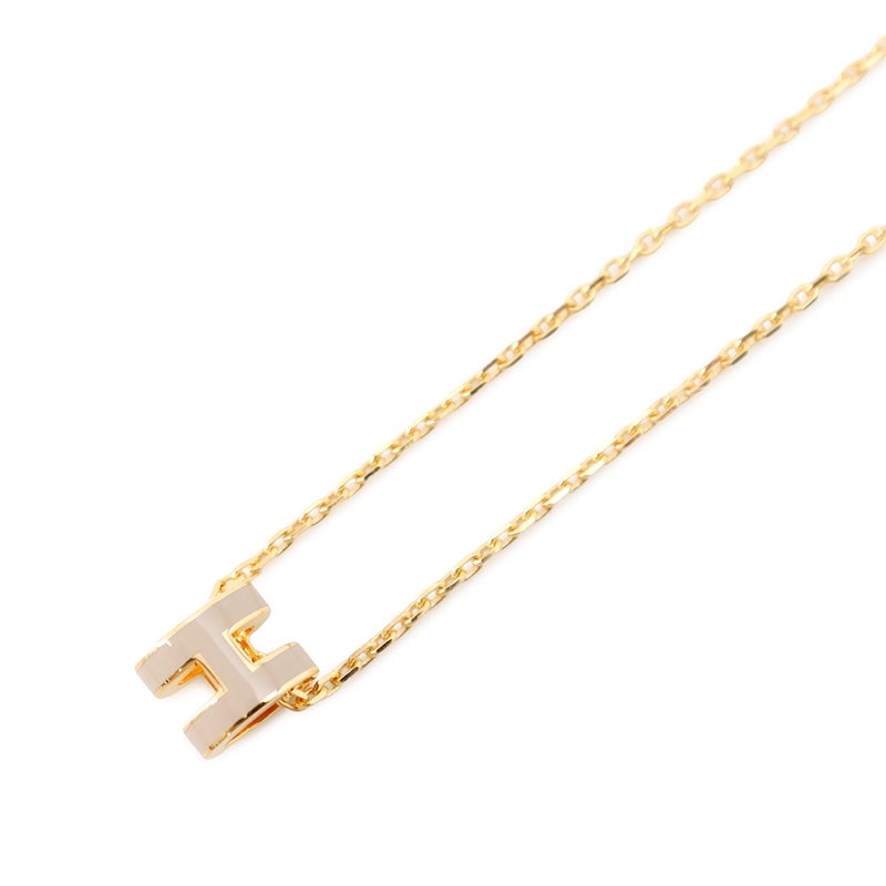 エルメス ネックレス ミニ・ポップアッシュ マロングラッセ/ゴールド金具 HERMES アクセサリー