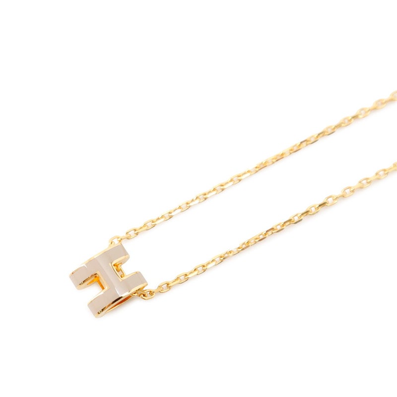 エルメス ネックレス ミニ・ポップアッシュ マロングラッセ/ゴールド金具 HERMES アクセサリー