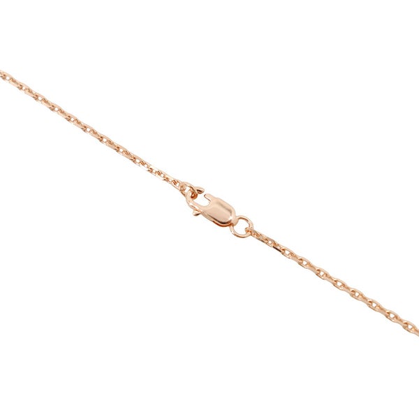 エルメス ネックレス ミニ・ポップアッシュ ブラック/ピンクゴールド金具 HERMES アクセサリー 黒