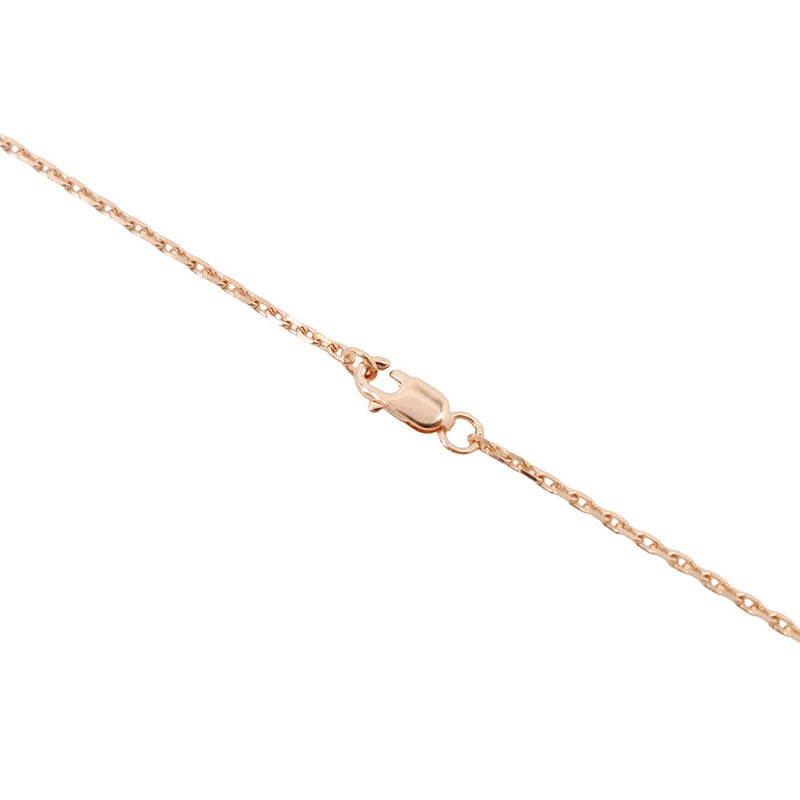 エルメス ネックレス ミニ・ポップアッシュ ブラック/ピンクゴールド金具 HERMES アクセサリー 黒