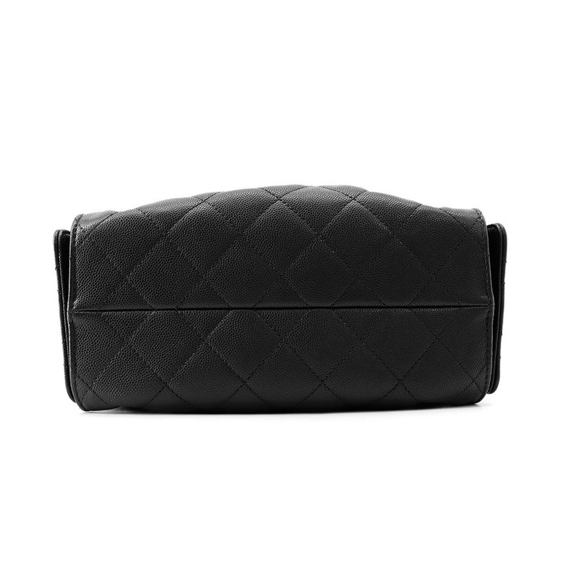 シャネル チェーンショルダーバッグ CHANEL25 ミニ ココマーク ワンショルダー キャビアスキン AS5631 CHANEL 黒