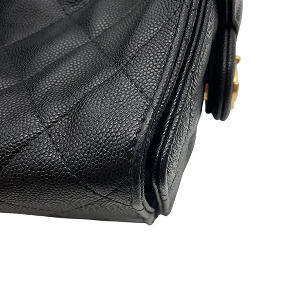 シャネル チェーンショルダーバッグ CHANEL25 ミニ ココマーク ワンショルダー キャビアスキン AS5631 CHANEL 黒