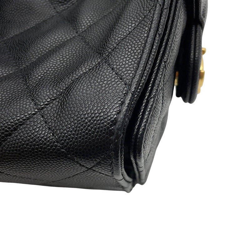 シャネル チェーンショルダーバッグ CHANEL25 ミニ ココマーク ワンショルダー キャビアスキン AS5631 CHANEL 黒
