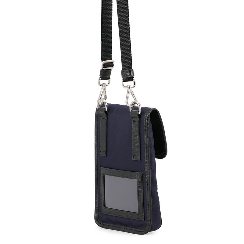 プラダ ショルダーバッグ トライアングルロゴ キャンバス/レザー 2ZH109 PRADA