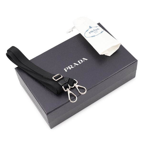 プラダ ショルダーバッグ トライアングルロゴ キャンバス/レザー 2ZH109 PRADA