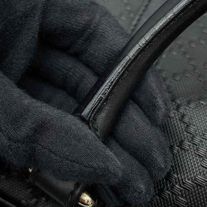 グッチ ビジネスバッグ ディアマンテ ブリーフケース レザー 208463 GUCCI バッグ メンズ 黒