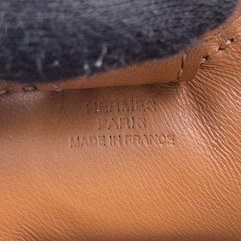 エルメス バッグチャーム ロデオ PM ゴールド ラムスキン  G刻印 HERMES チャーム