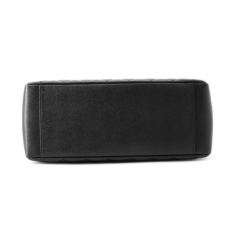 シャネル チェーントートバッグ ココマーク マトラッセ GST キャビアスキン A50995 CHANEL ショルダーバッグ 黒