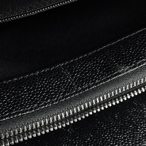 シャネル チェーントートバッグ ココマーク マトラッセ GST キャビアスキン A50995 CHANEL ショルダーバッグ 黒