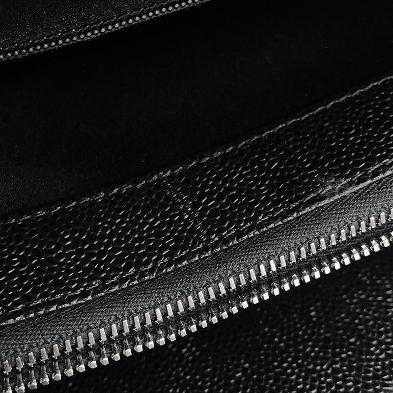 シャネル チェーントートバッグ ココマーク マトラッセ GST キャビアスキン A50995 CHANEL ショルダーバッグ 黒