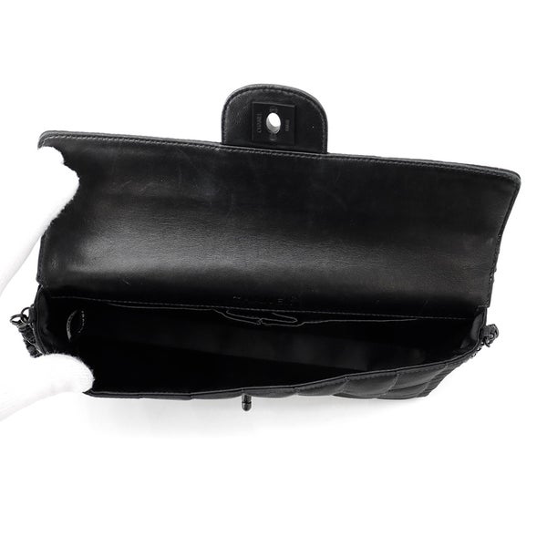 シャネル チェーンショルダーバッグ ニュートラベル ライン ココマーク ナイロン A15316 CHANEL 黒