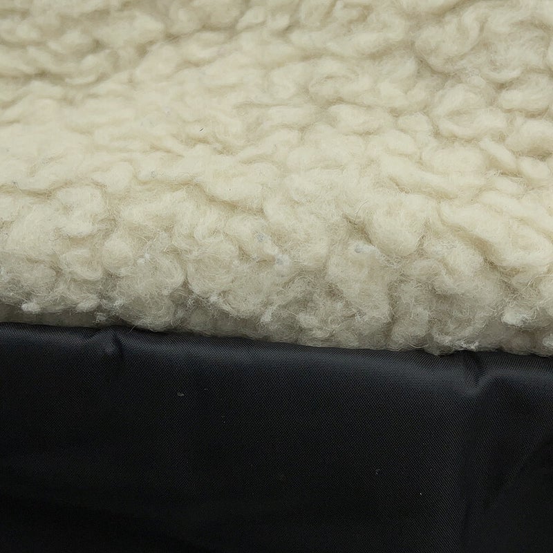 シャネル トートバッグ ココネージュ マトラッセ ココマーク ボア 巾着トート ムートン ナイロン CHANEL 2way 黒