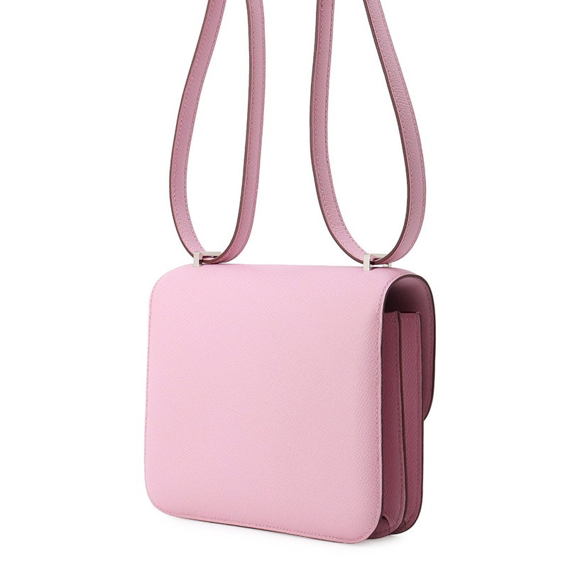 エルメス ショルダーバッグ ミニ コンスタンス3 モーヴシルベストル/シルバー金具 エプソン Z刻印 HERMES Constance