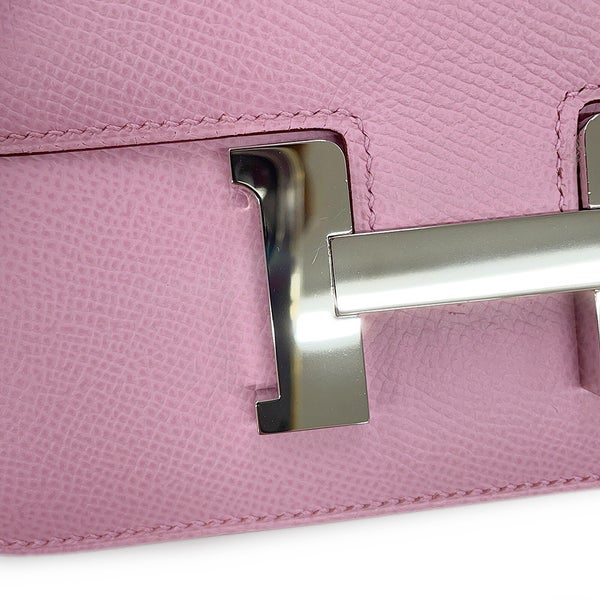 エルメス ショルダーバッグ ミニ コンスタンス3 モーヴシルベストル/シルバー金具 エプソン Z刻印 HERMES Constance