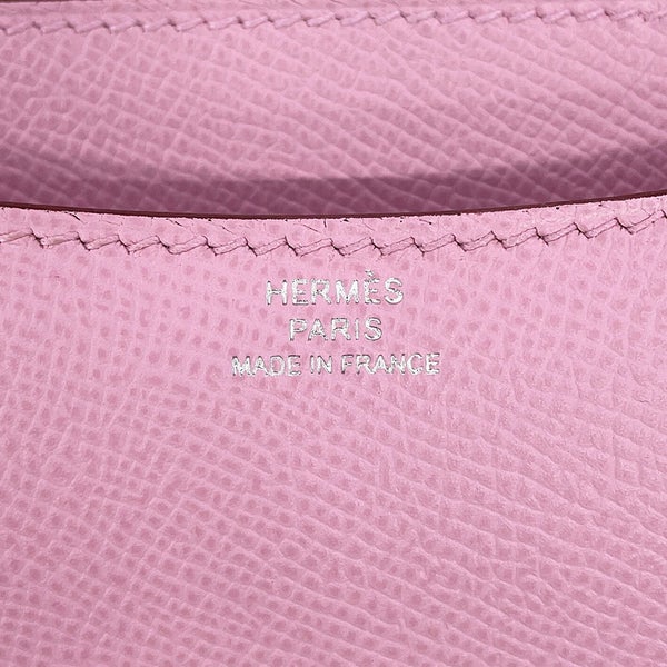 エルメス ショルダーバッグ ミニ コンスタンス3 モーヴシルベストル/シルバー金具 エプソン Z刻印 HERMES Constance