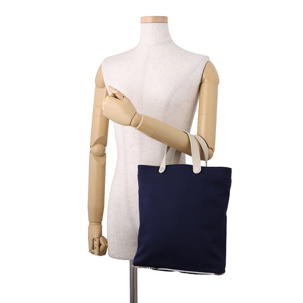 エルメス トートバッグ プティアッシュ ネイビー/べトン/シルバー金具 トワルアッシュ/トリヨンクレマンス