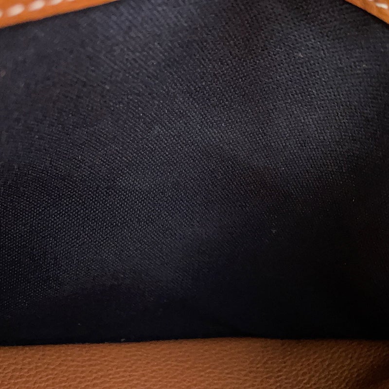 エルメス ショルダーバッグ スティーブライト ジュニア ゴールド/シルバー金具 トゴ W刻印 HERMES メンズ