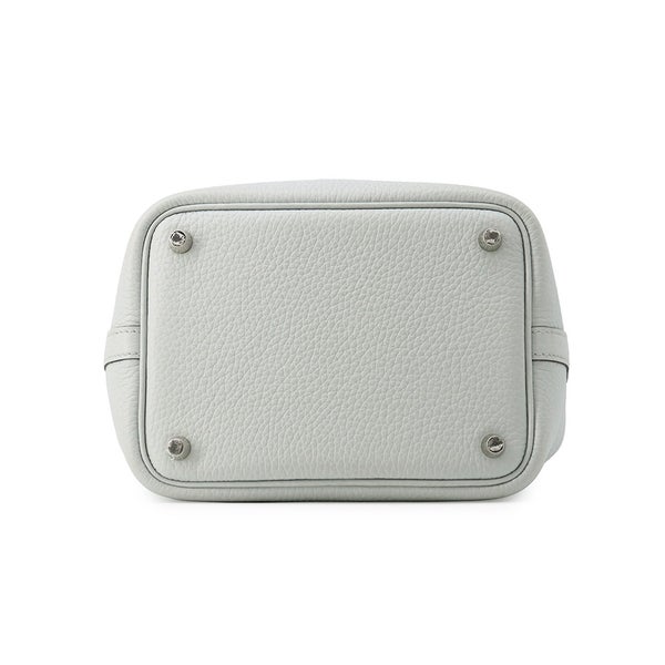 エルメス ハンドバッグ ピコタンロックPM ブルーペール/シルバー金具 トリヨンクレマンス K刻印 HERMES