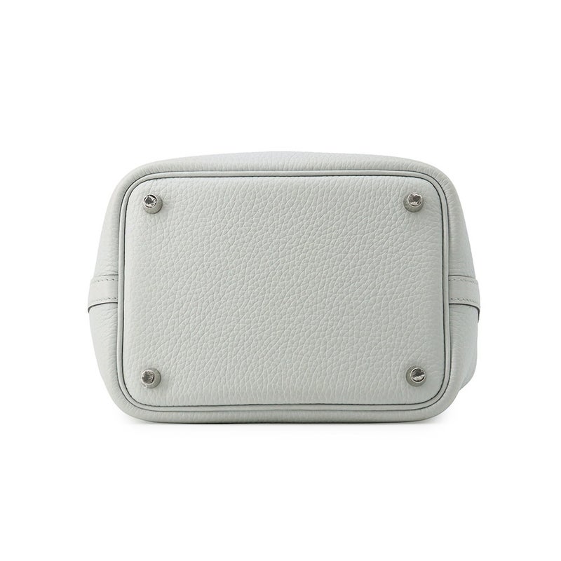 エルメス ハンドバッグ ピコタンロックPM ブルーペール/シルバー金具 トリヨンクレマンス K刻印 HERMES