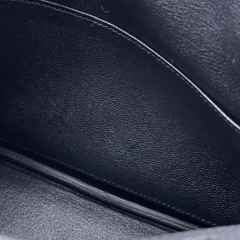 エルメス バーキン25 ブラック/シルバー金具 トゴ G刻印  HERMES Birkin ハンドバッグ 黒