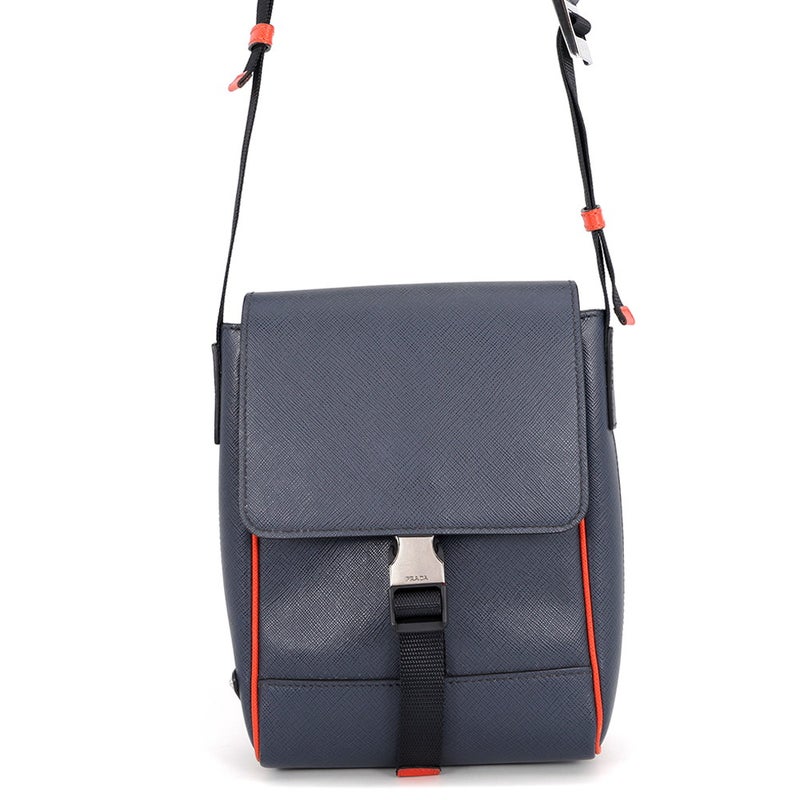 プラダ ショルダーバッグ トライアングルロゴ サフィアーノ  レザー 2VD019 PRADA