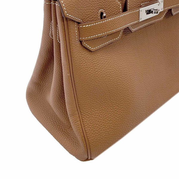 エルメス バーキン30 ゴールド/シルバー金具 トゴ □I刻印 HERMES Birkin ハンドバッグ スターマーク