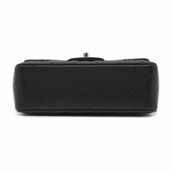 シャネル チェーンショルダーバッグ ココマーク ラムスキン A69900 CHANEL ミニ 黒
