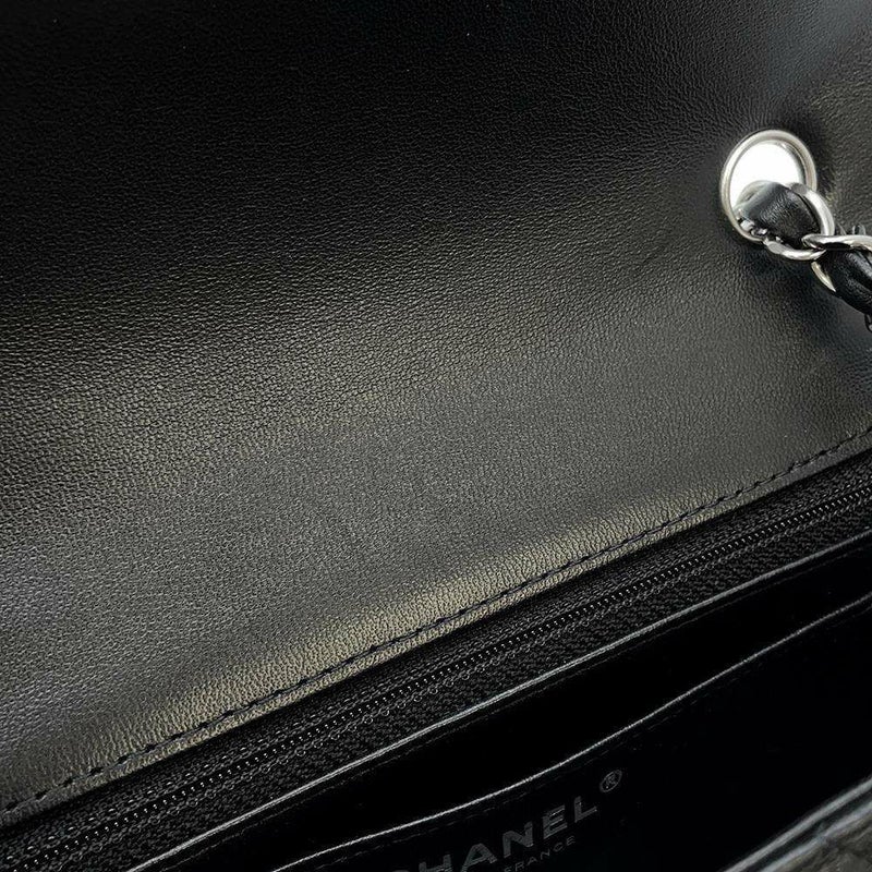 シャネル チェーンショルダーバッグ ココマーク ラムスキン A69900 CHANEL ミニ 黒
