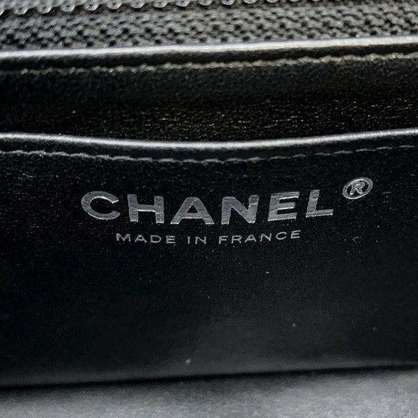 シャネル チェーンショルダーバッグ ココマーク ラムスキン A69900 CHANEL ミニ 黒