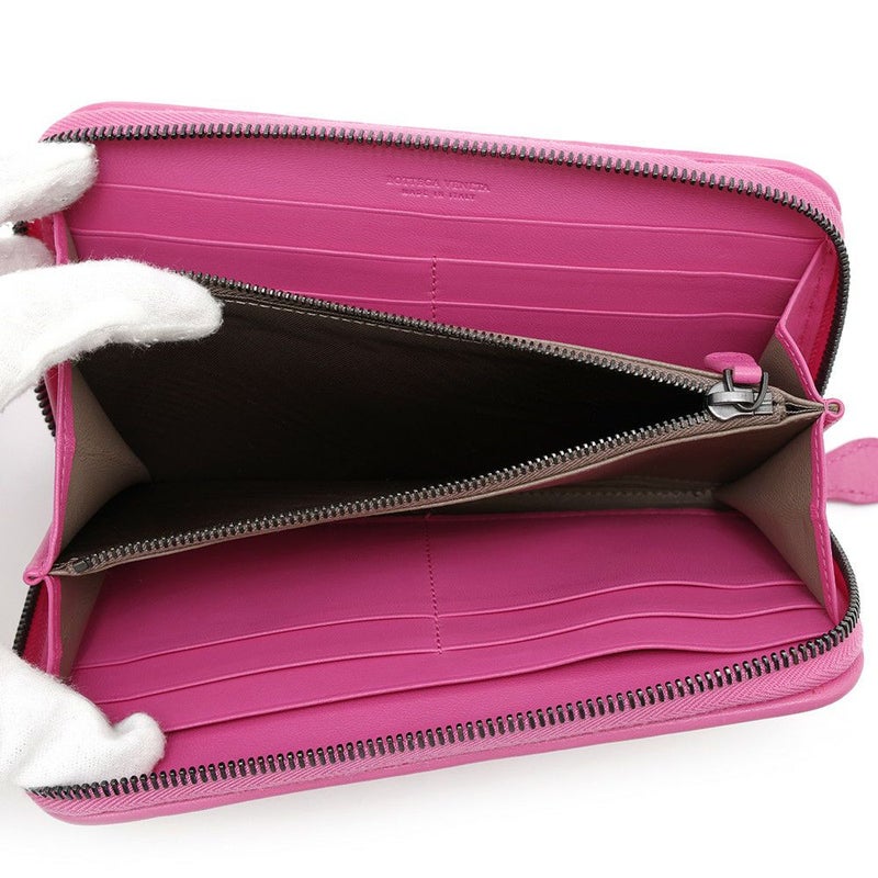 ボッテガヴェネタ 長財布 イントレチャート 114076 BOTTEGA VENETA ボッテガ 財布 ラウンドファスナー長財布