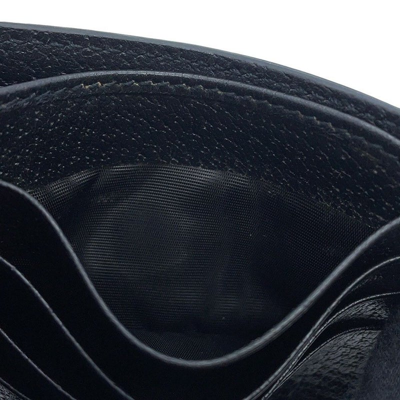 グッチ 二つ折り財布 オフザグリッド GGキャンバス レザー 625573 GUCCI コンパクト財布 黒