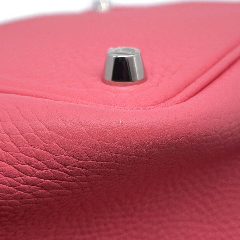 エルメス ハンドバッグ ピコタンロックPM ローズアザレ/シルバー金具 トリヨンクレマンス A刻印 HERMES トートバッグ