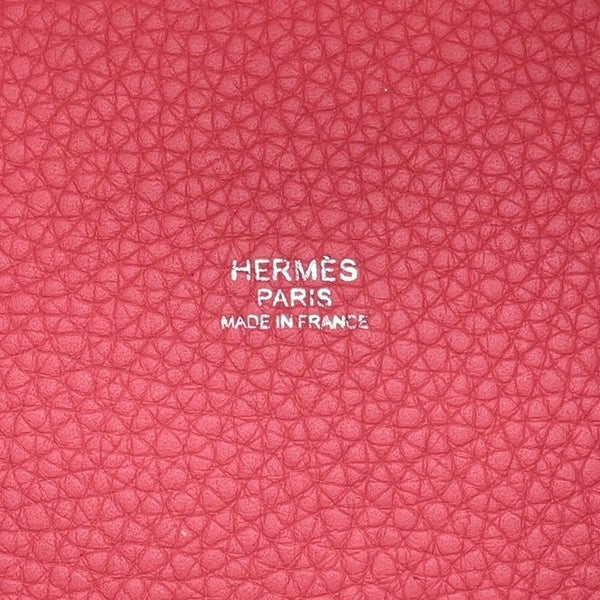 エルメス ハンドバッグ ピコタンロックPM ローズアザレ/シルバー金具 トリヨンクレマンス A刻印 HERMES トートバッグ