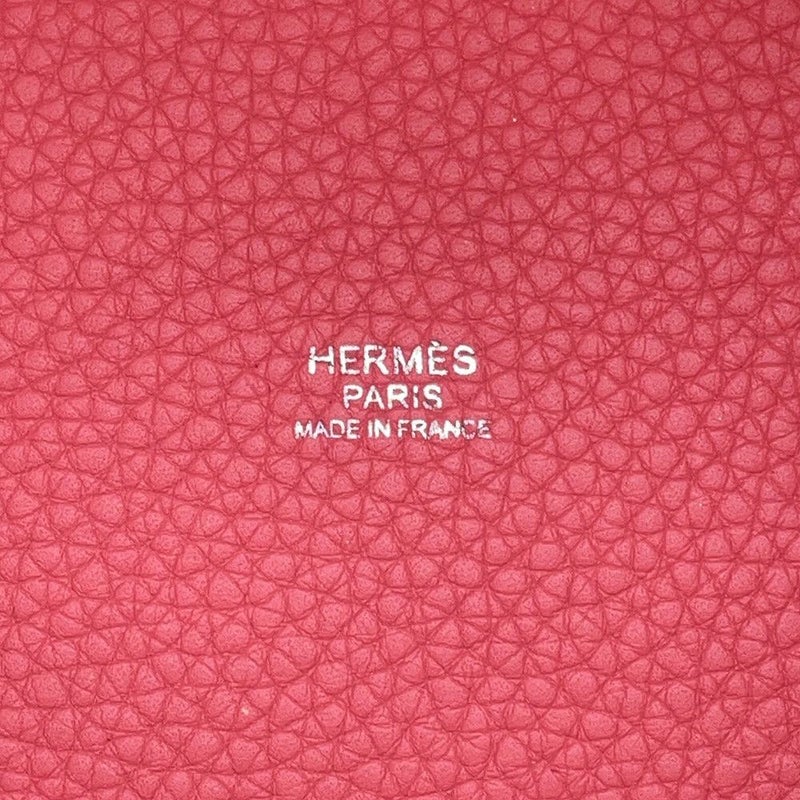 エルメス ハンドバッグ ピコタンロックPM ローズアザレ/シルバー金具 トリヨンクレマンス A刻印 HERMES トートバッグ