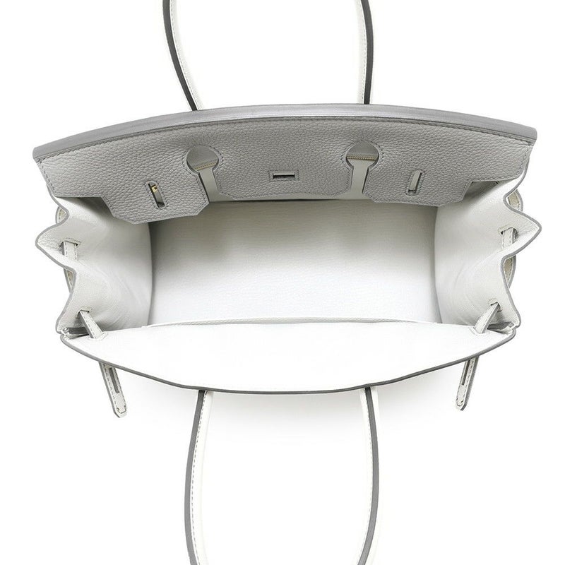 エルメス バーキン30 グリメイヤー/パールグレー/ゴールド金具 トゴ/エバーカラー W刻印 HERMES Birkin ハンドバッグ SPO