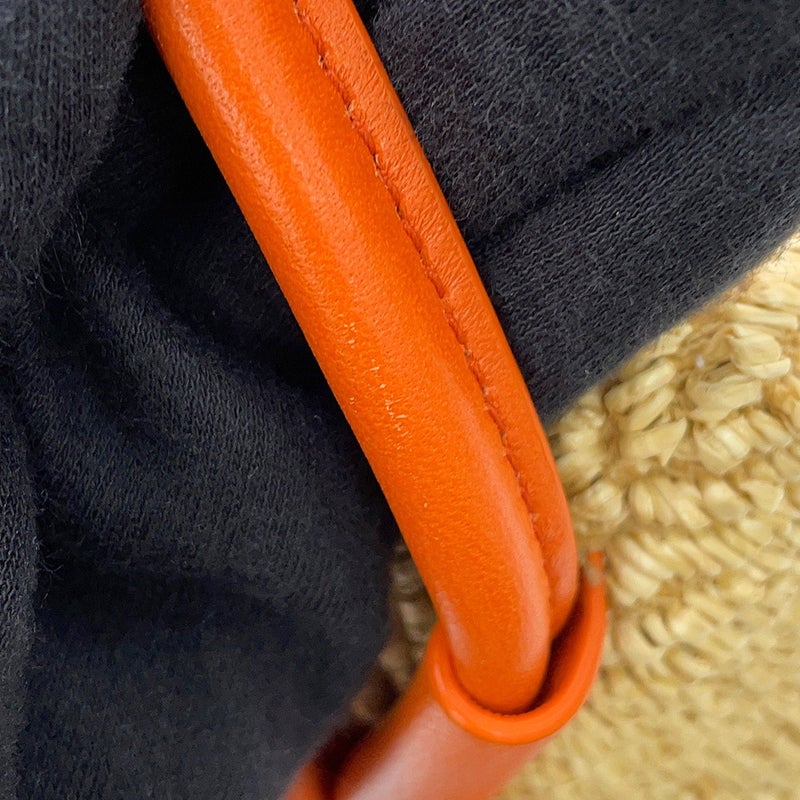 ボッテガヴェネタ ハンドバッグ ループ トップハンドル ラフィア レザー 829212 BOTTEGA VENETA 2way
