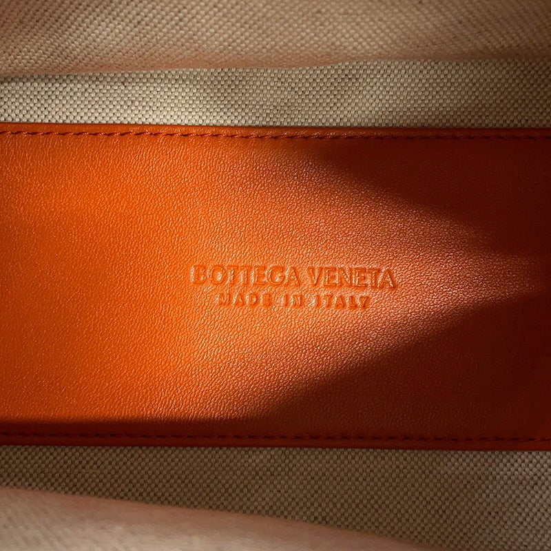 ボッテガヴェネタ ハンドバッグ ループ トップハンドル ラフィア レザー 829212 BOTTEGA VENETA 2way