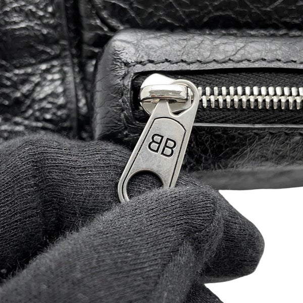 バレンシアガ ショルダーバッグ スーパービジー レザー 762516 BALENCIAGA バッグ 黒