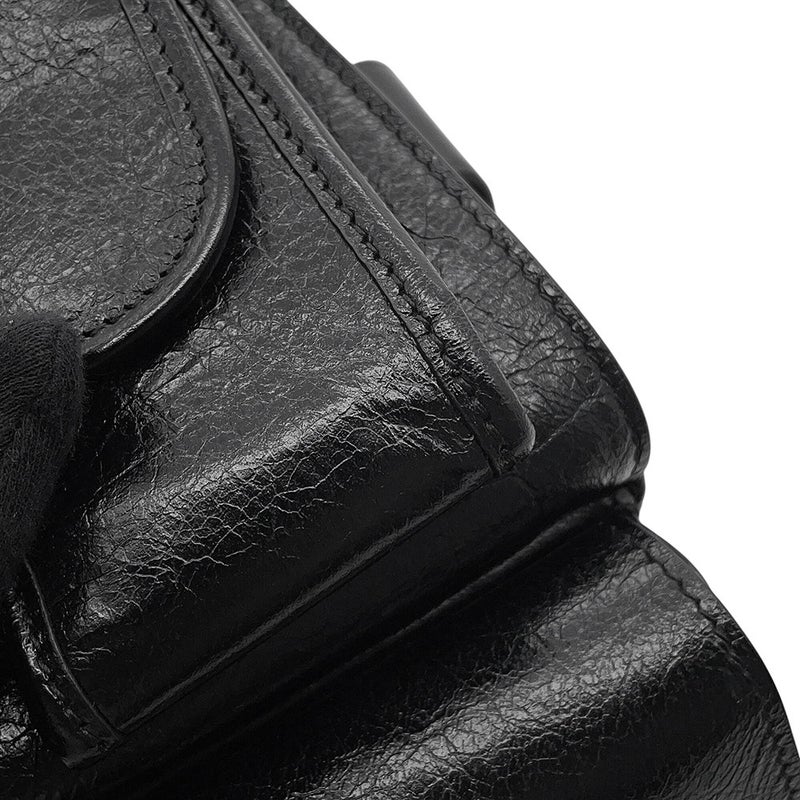 バレンシアガ ショルダーバッグ スーパービジー レザー 762516 BALENCIAGA バッグ 黒