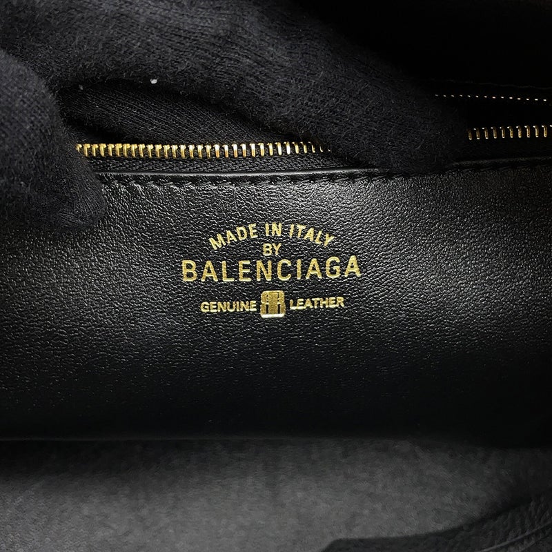 バレンシアガ ショルダーバッグ キャリー ボーリング バッグ ミディアム 826425 BALENCIAGA バッグ 黒