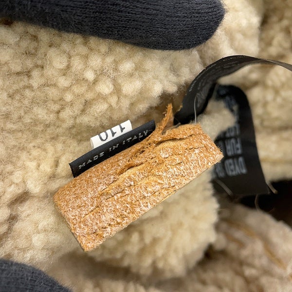 プラダ トートバッグ ファートート ファー レザー BR3800 PRADA