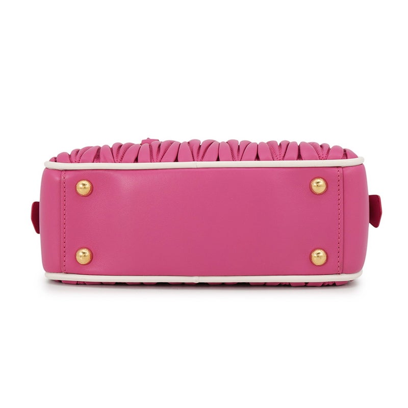 ミュウミュウ ハンドバッグ アルカディ マテラッセ レギュラー レザー 5BB142 MIUMIU 2wayショルダー