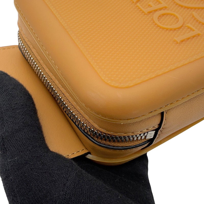 ロエベ ボディバッグ アナグラム モールテッドスリング ラバー/レザー B987W42X02 LOEWE バッグ