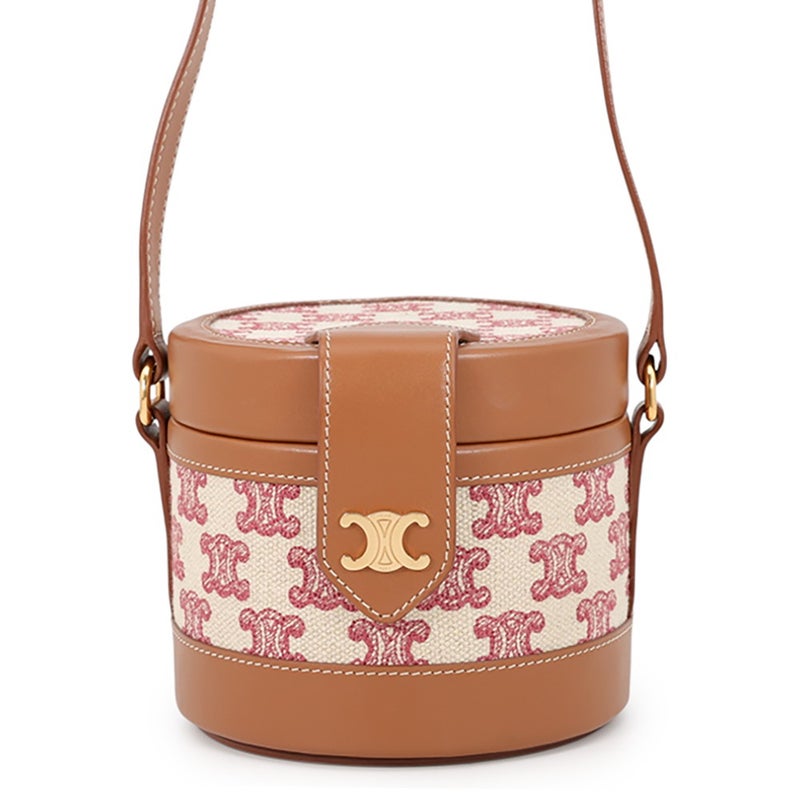 セリーヌ ショルダーバッグ トリオンフ タンブール スモール PVC CELINE バッグ