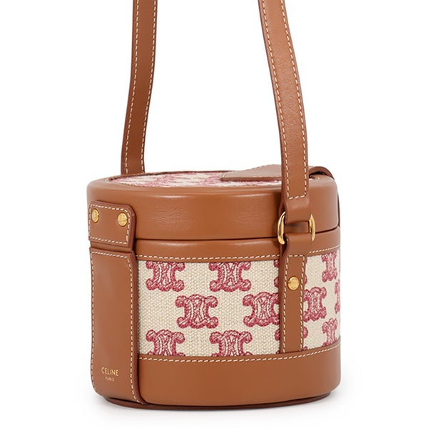 セリーヌ ショルダーバッグ トリオンフ タンブール スモール PVC CELINE バッグ