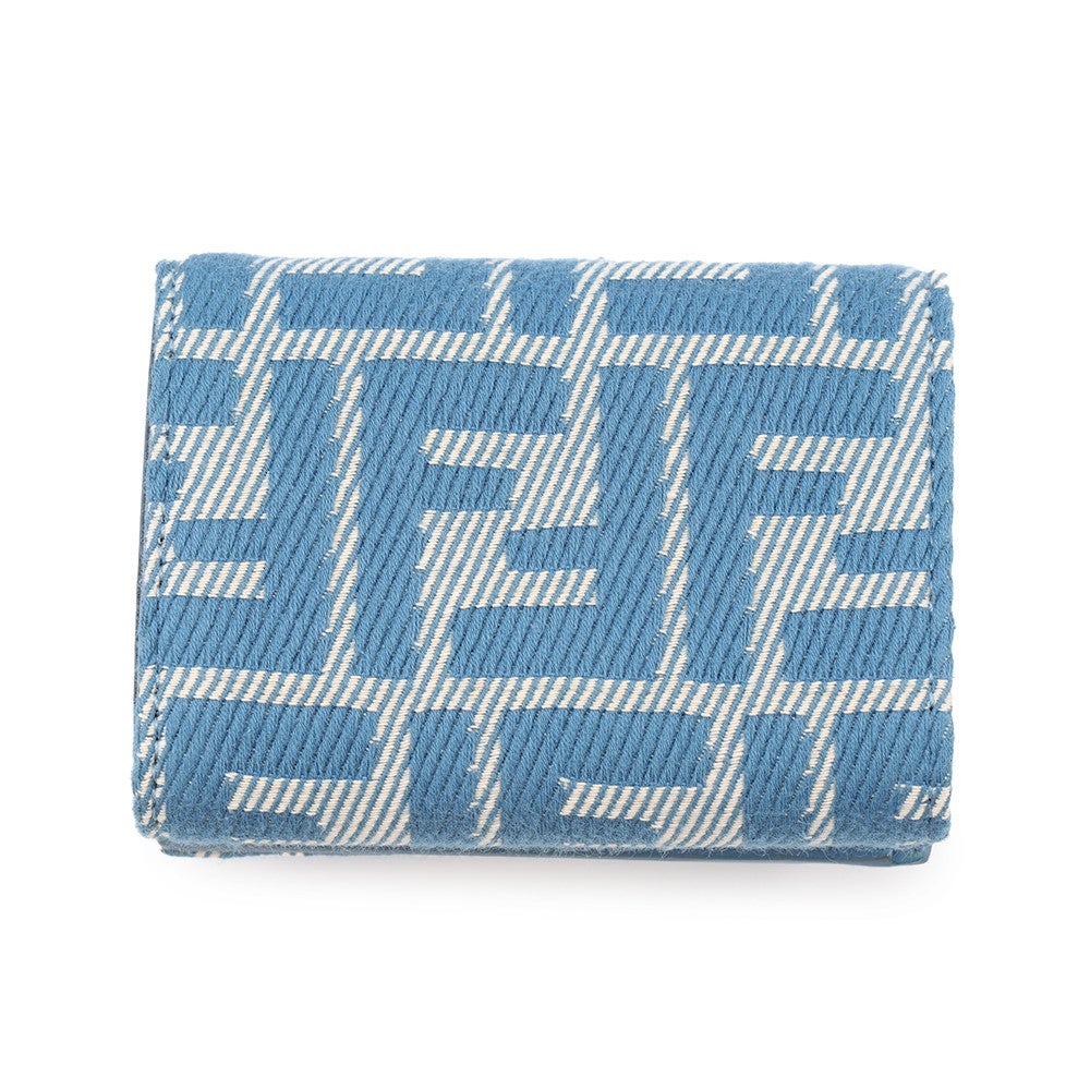 フェンディ 三つ折り財布 ズッカ バゲット マイクロ 8M0395 FENDI