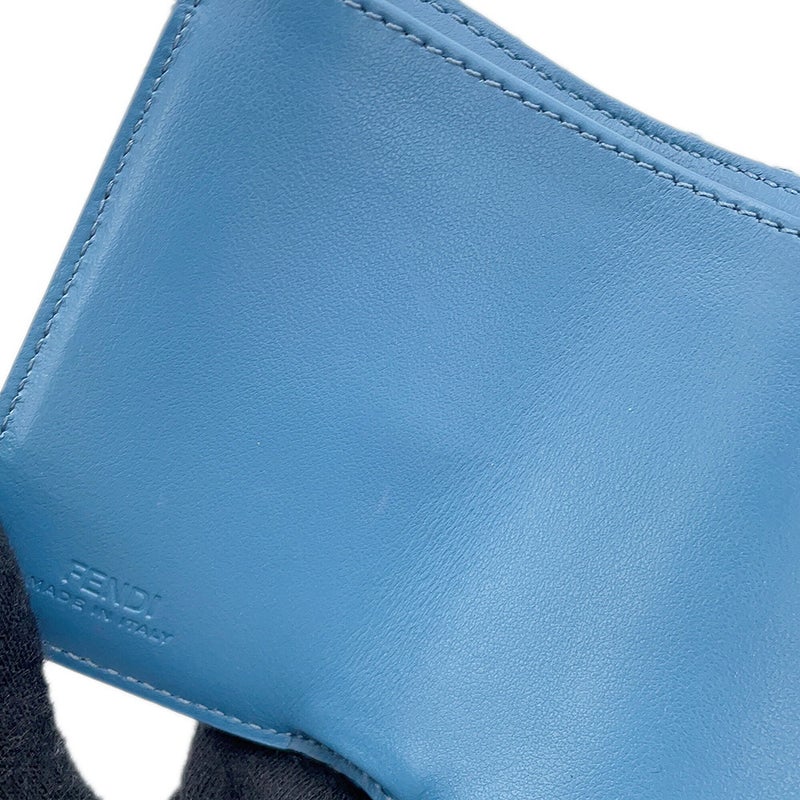 フェンディ 三つ折り財布 ズッカ バゲット マイクロ 8M0395 FENDI