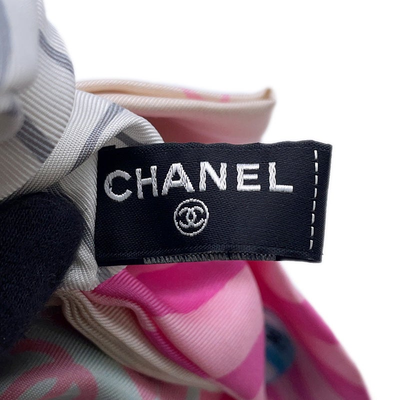 シャネル シュシュ リボン ココマーク シルク CHANEL ヘアアクセサリー