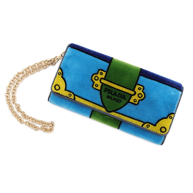 プラダ 長財布 ロングウォレット チェーン付き 1MH019 PRADA 財布